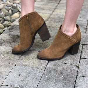 Lucky Brand heeled booties